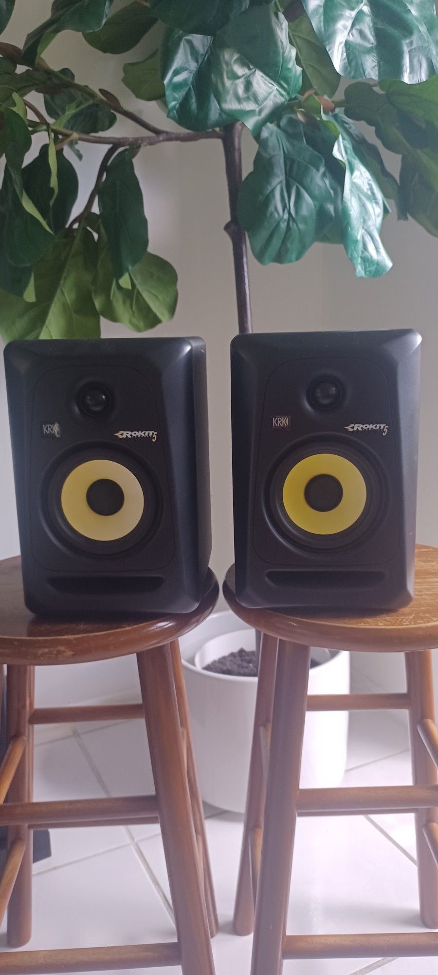 2 KRK ROKIT 5. SPEAKERS FOR SALE