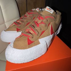 Nike Blazer Low Sacai British Tan – Size 10 – DS