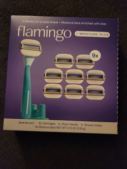 Flamingo razor -new with extra