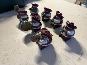 Mexican Banda  Band Figurine Set of 7