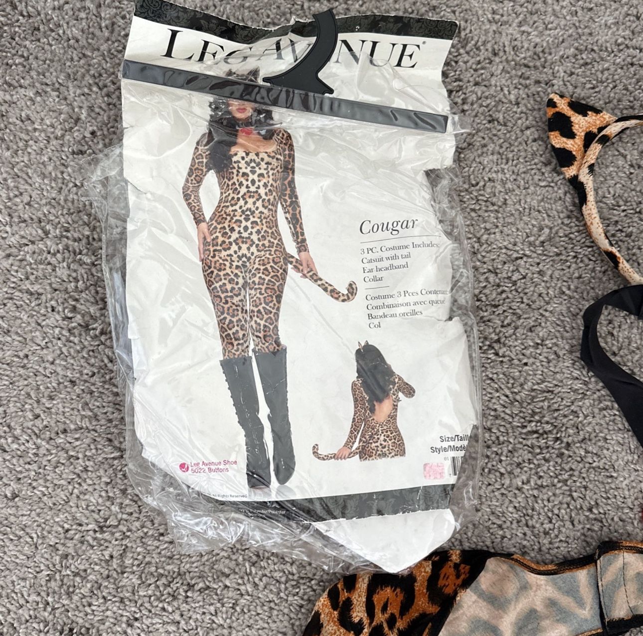 Cheetah Costume XS Extra Small Halloween