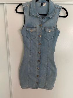 Denim dress