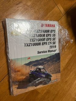 2019 Yamaha YXZ1000 EPS SERVICE MANUAL NEW 