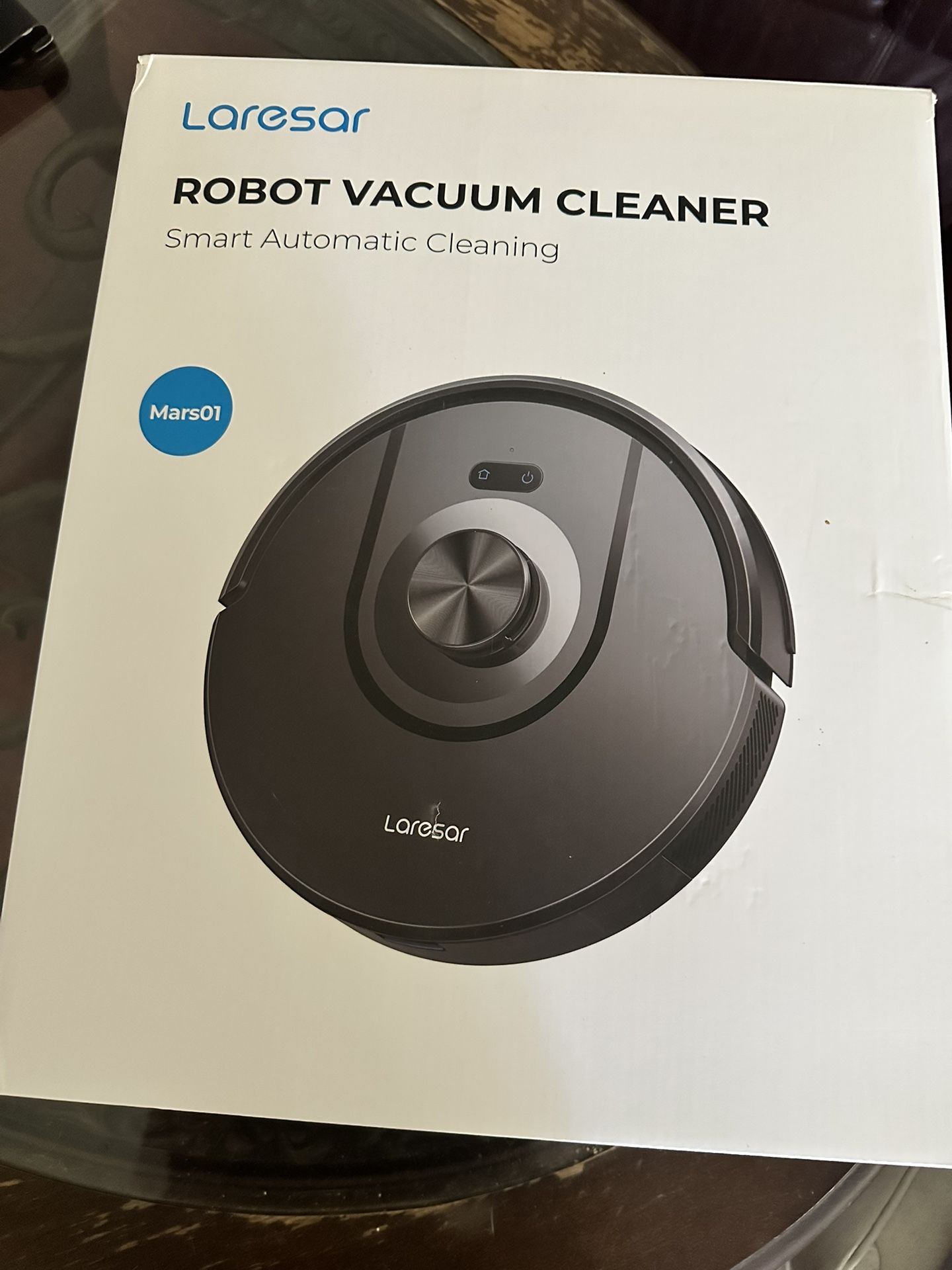 Laresar Clean Robotic Vacuum Cleaner And Mop With LIDAR Navigation Wifi