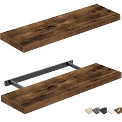 Floating Shelves Wall Shelf 24 inches Set Of 2