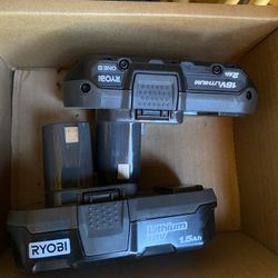 Ryobi Baterías 