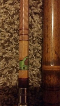 Antique fly fishing rod and ocean rod with bamboo net for Sale in Citrus  Heights, CA - OfferUp