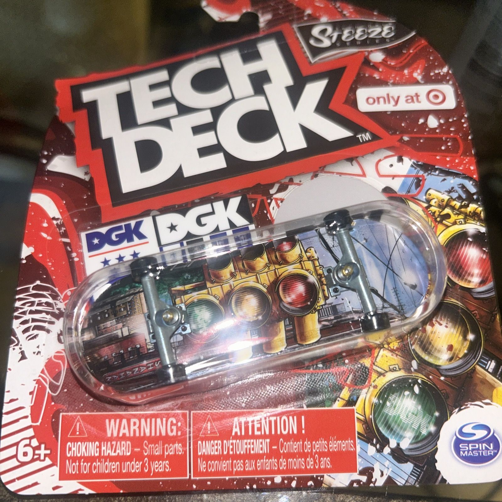 Tech Deck STEEZE SERIES DGK COMMON Fingerboard Skate only at TARGET