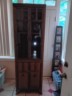 Tall Cabinet for Multi Uses 74 H. 24. W  18 D