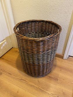 Large & Tall 2 Ft Wicker Storage Basket
