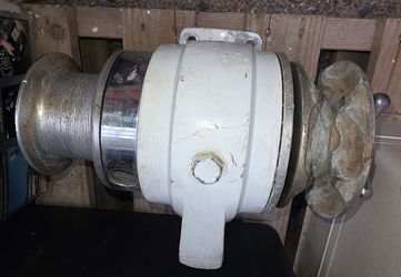 Lofrans Windlass for 3/8 anchor chain
And 90 ft 3/8 chain