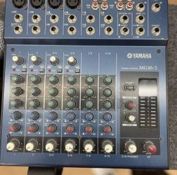Speakers, sound board and lighting system
