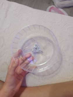Screw on hamster 🐹 wheel.