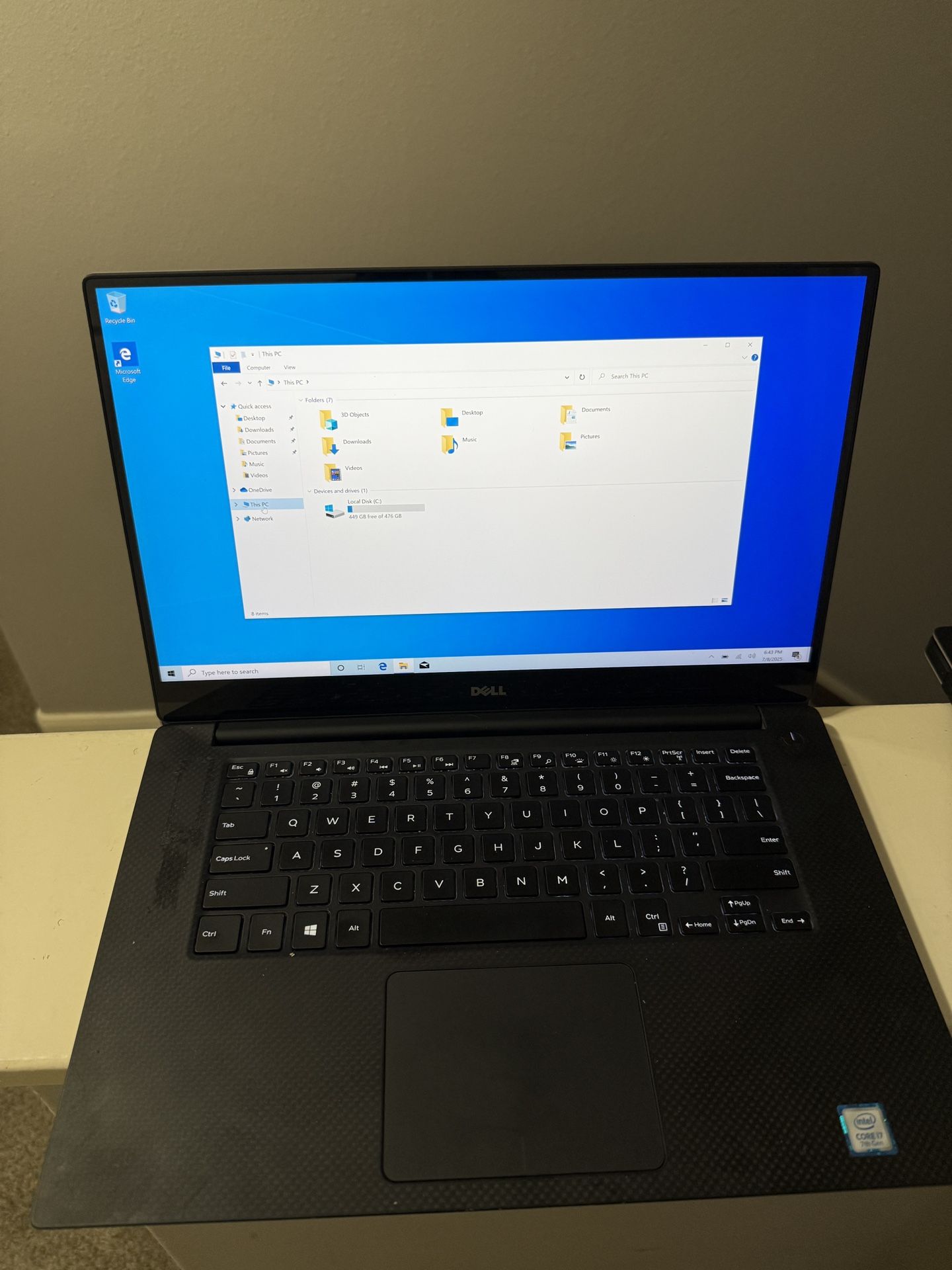 Dell Precision 5520 i7, 4K UHD 32GB, 512GB SSD, NVidia Quadro M1200 Touchscreen