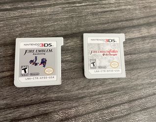 2 Nintendo 3DS Fire Emblem Game Cartridges Only