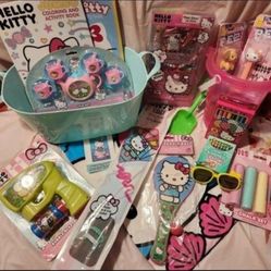 Mega Hello Kitty Fun In The Sun 🌞 JUMBO Easter Basket🐣 