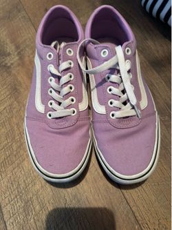 Purple vans, size 7