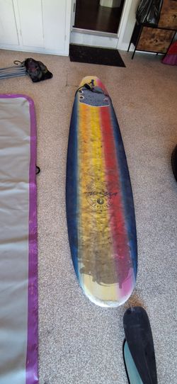 8-foot Wavestorm foam surfboard