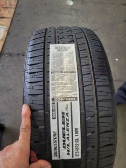 Bridgestone tires / llantas O.B.O. never used in storage