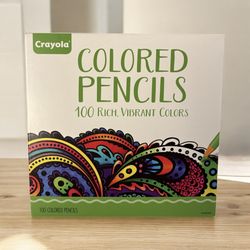 $10 for (1) LIKE NEW Crayola 100 Colored Pencils