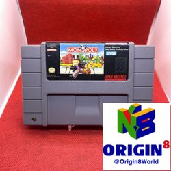 Monopoly For Super Nintendo SNES Video Game Tested Original Brand Name Free W Any Purchase