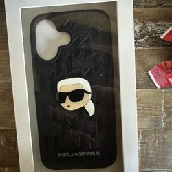 Karl Lagerfeld iPhone 16 Case