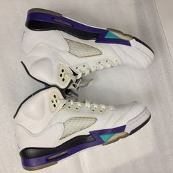  Air Jordan 5 Retro Grape (2012)  Size 5.5 Boys 