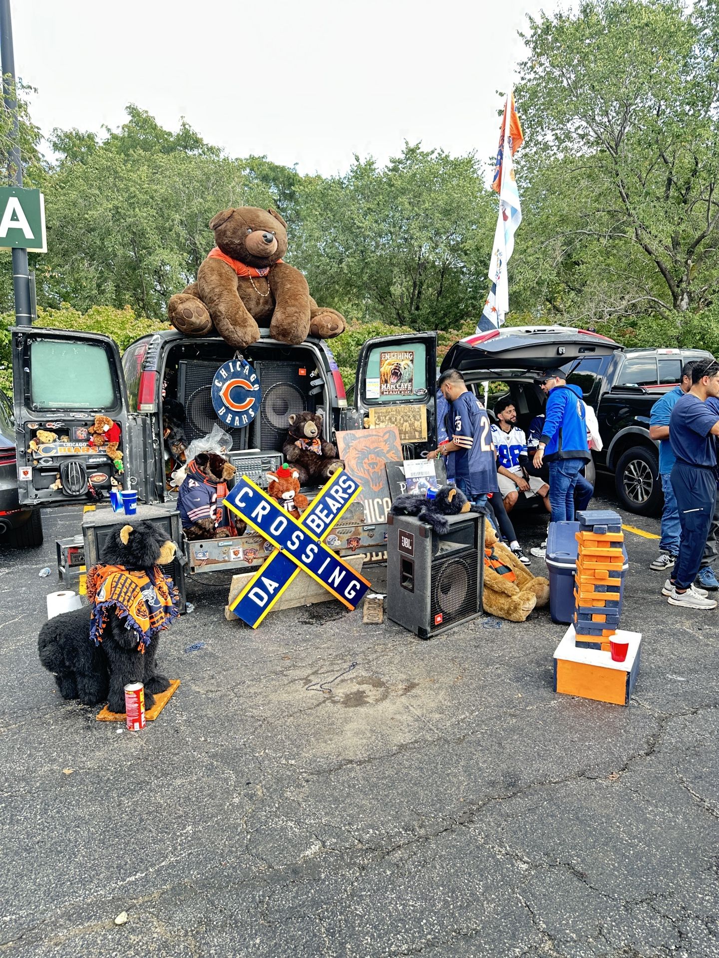 BEARS PACKERS DEC 7 Section 251 Row 14 15-18 4 Tickets