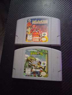 Nintendo 64 Turok and Mace the dark age