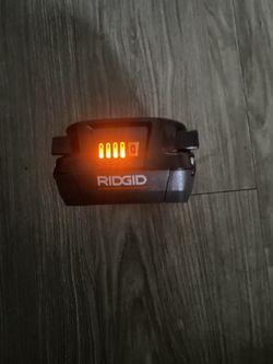 Ridgid 18v Battery And Charger