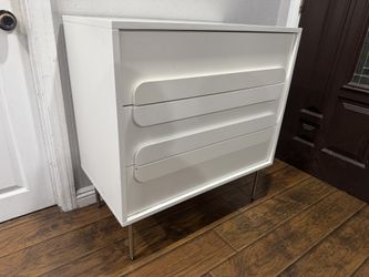 West Elm Gemini 3 Drawer Dresser Mid Century Modern