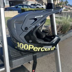 100% Grey Bike Helmet Size Small No Trades