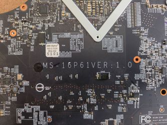 MSI GL63 8RC Laptop Motherboard Untested* For Parts*