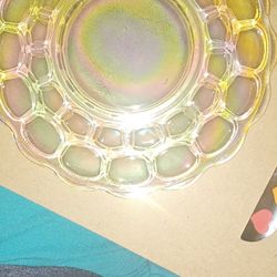 Glass Colonial Plate