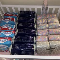 Diapers Size 1 & 3