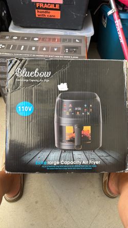 Bluebow Extra Large Digital Air Fryer – Like New – Used Once