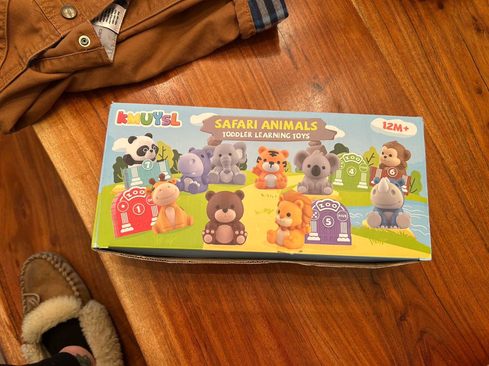KMUYSL Safari Animals Toddler Learning Toy