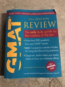 GMAT Review 13th edition