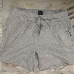 GEF men's Gray Drawstring Lounge Shorts