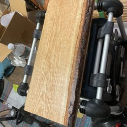 Oak Live Edge Charcuterie/cutting board/ Table raiser 