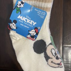 Mickey Mouse Toddler Socks 