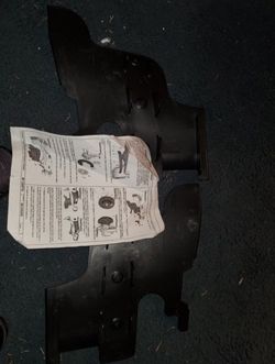 6th Gen Camaro SS Track Deflector And Splash Shield Factory OEM