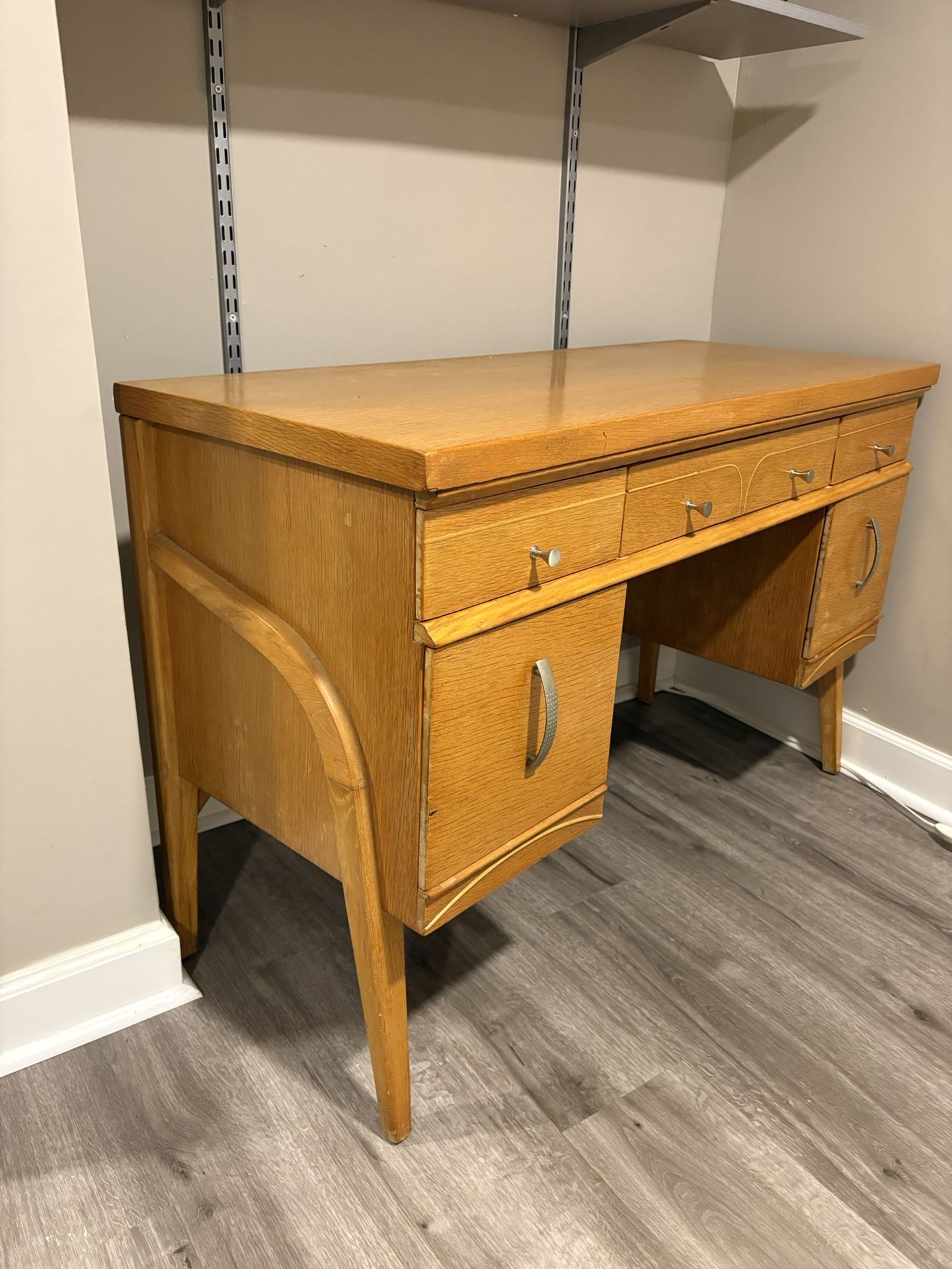Mid-century beechwood Desk