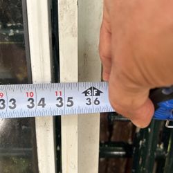 Aluminum 35 1/2” x 47 1/2 “ New Construction window