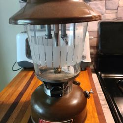 Vintage Coleman lantern Brown model 275