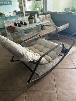 2 brand new extra wide large rockers for outdoors