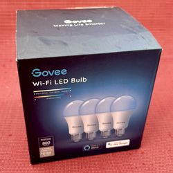 Govee smart LED Bulbs x 4 - ( H6003 )