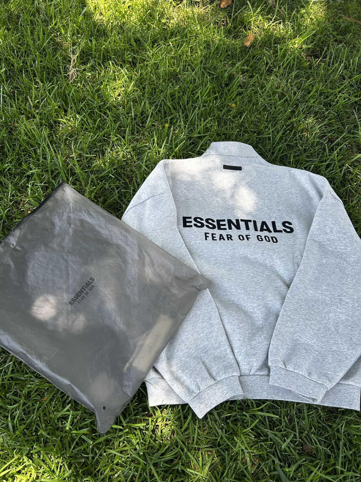 essentials Fleece Polo size Medium