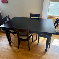 Table and chairs