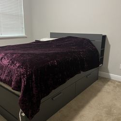 ikea bed and dresser